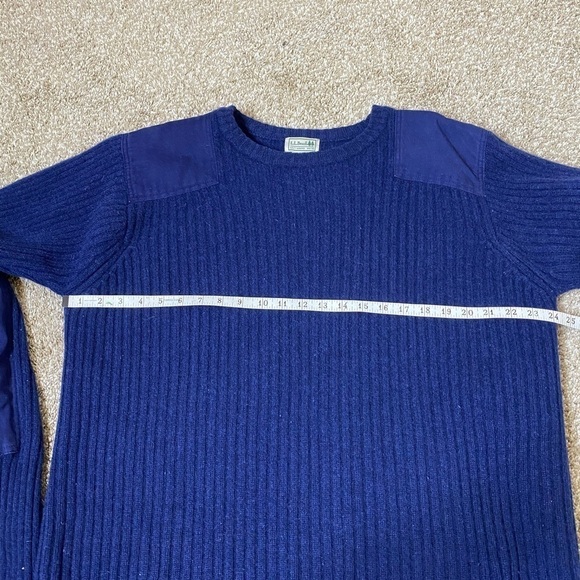 L.L.BEAN vintage 100% wool sweater - Picture 5 of 8